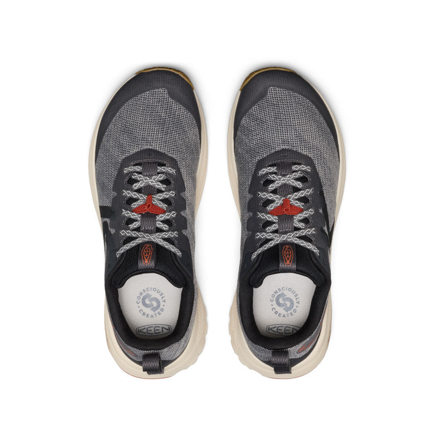 Keen Men's Roam Trail Running Shoe Magnet/Burnt Brick