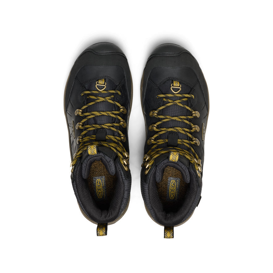 Keen Men's Revel IV Polar Waterproof Boot Black/Lemon Curry