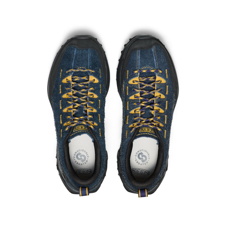 Keen Men's Jasper Zionic Sneaker Sky Captain/Lemon Curry