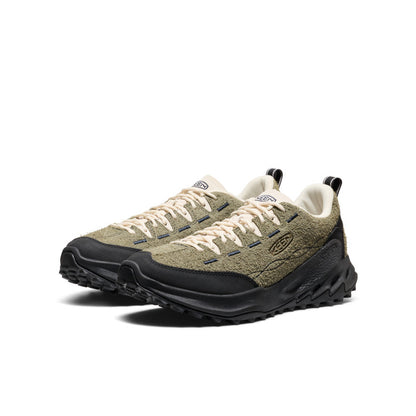 Keen Men's Jasper Zionic Sneaker Dark Olive/Birch