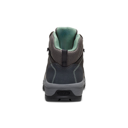 Keen Women's Skokie Waterproof Work Boot (Carbon Toe) Magnet/Black