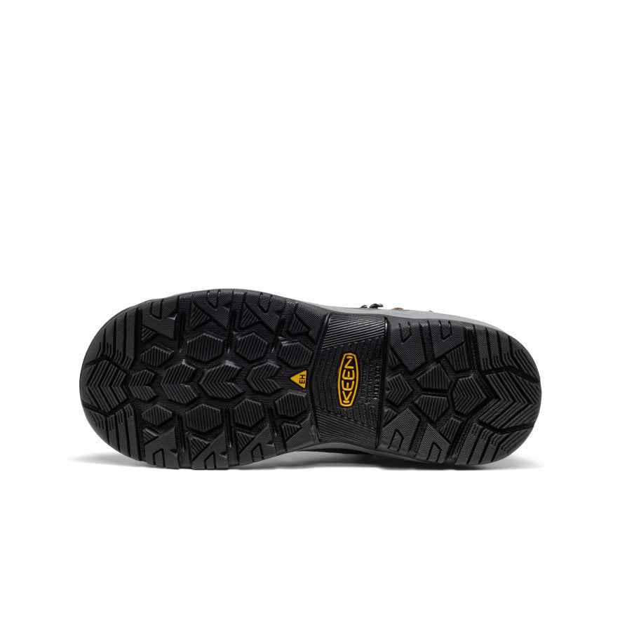 Keen Women's Skokie Waterproof Work Boot (Carbon Toe) Magnet/Black