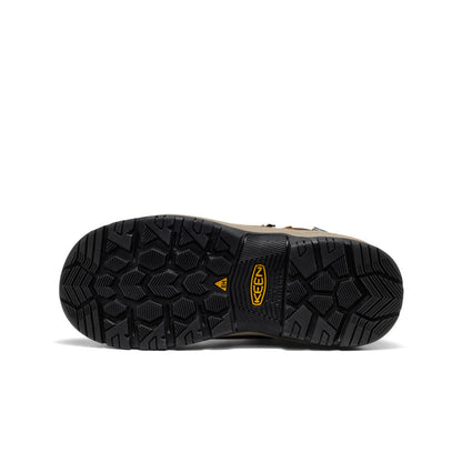 Keen Women's Skokie Waterproof Work Boot (Soft Toe) Bison/Black
