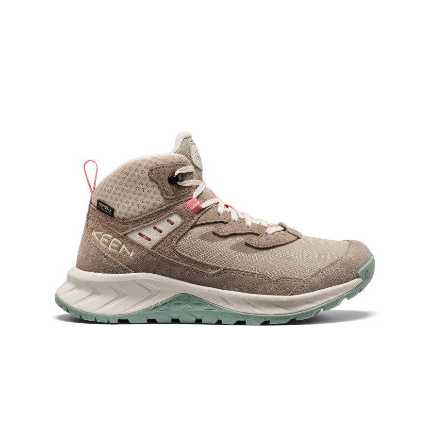 Keen Women's Hightrail Waterproof Hiking Boot Brindle/Pink Lemonade
