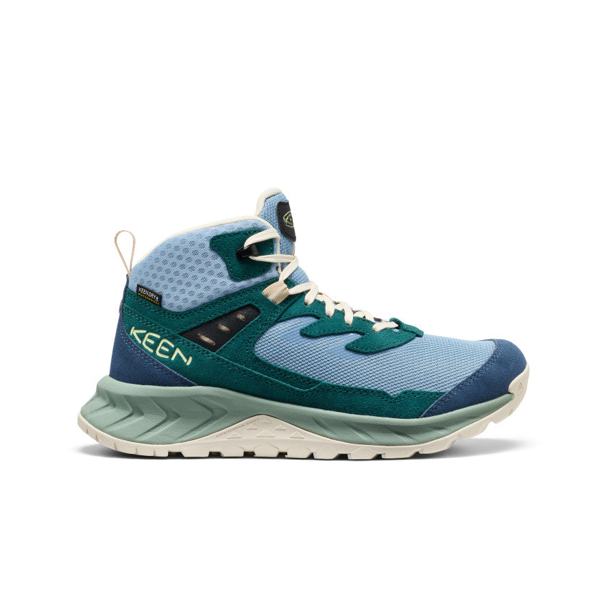 Keen Women's Hightrail Waterproof Hiking Boot Mediterranea/Birch