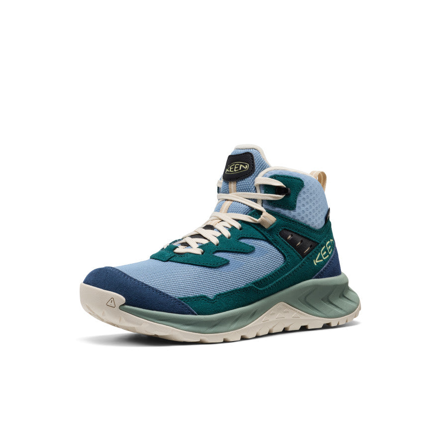 Keen Women's Hightrail Waterproof Hiking Boot Mediterranea/Birch