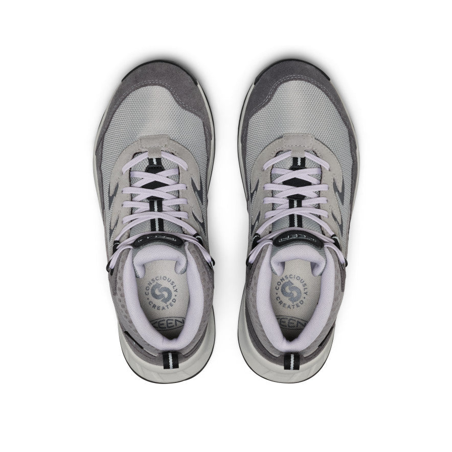 Keen Women's Hightrail Waterproof Hiking Boot Alloy/Thistle