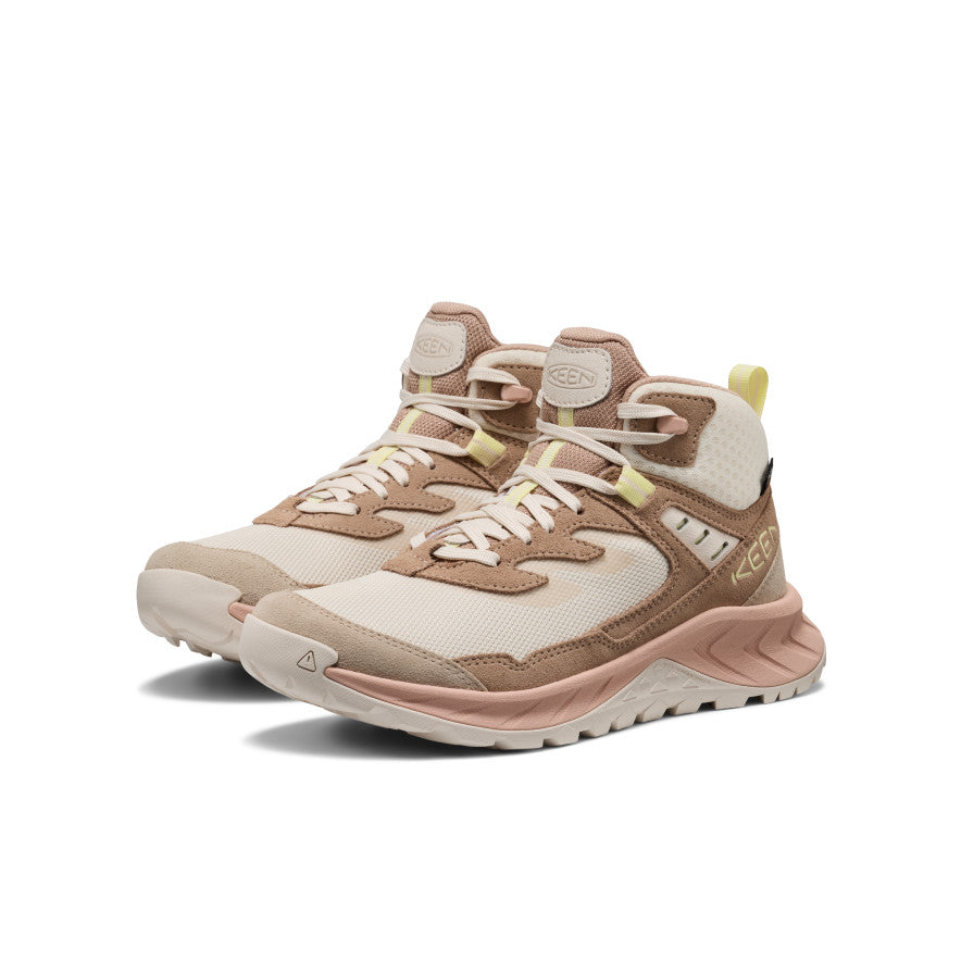 Keen Women's Hightrail Waterproof Hiking Boot Warm Taupe/Birch