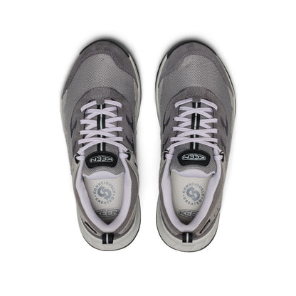 Keen Women's Hightrail Waterproof Hiking Shoe Steel Grey/Thistle