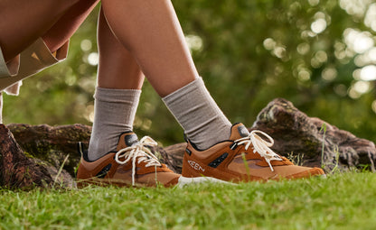 Keen Women's Hightrail Waterproof Hiking Shoe Cork/Birch