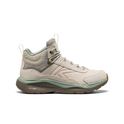 Keen Women's Leiki Waterproof Leather Hiking Boot Birch/Lily Pad