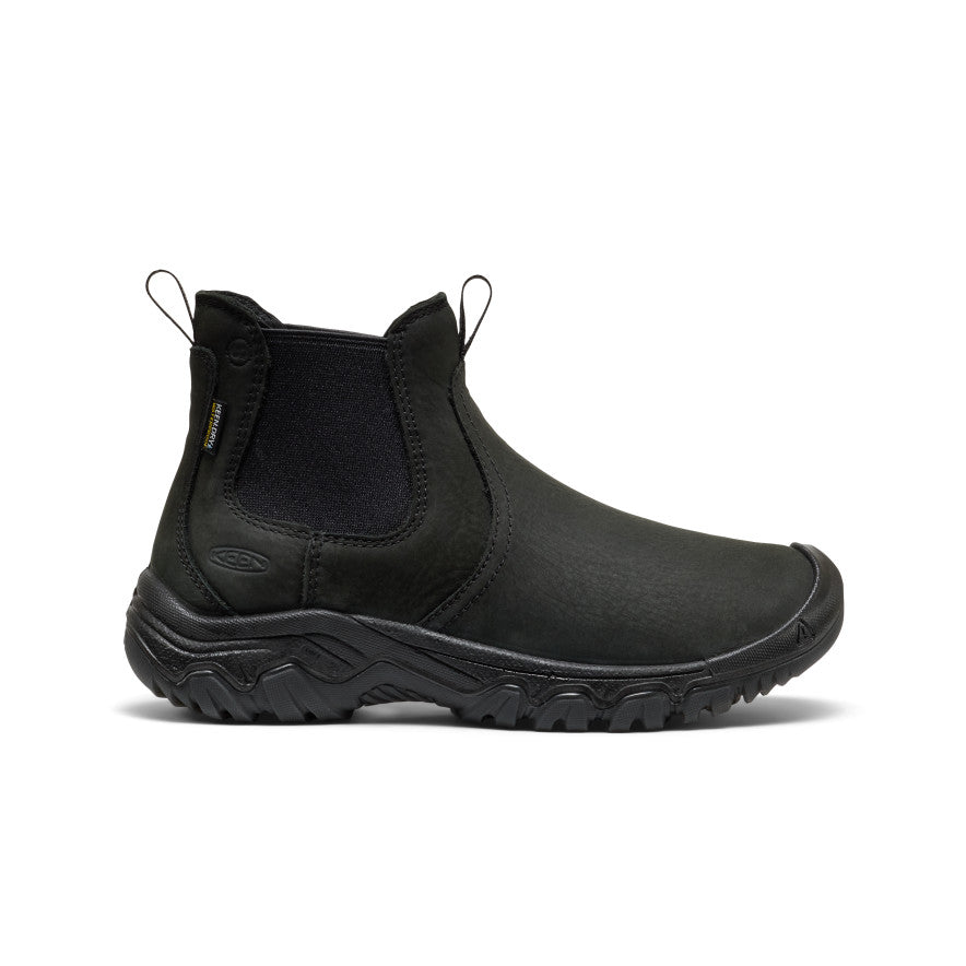 Keen Women's Greta II Waterproof Chelsea Black/Black