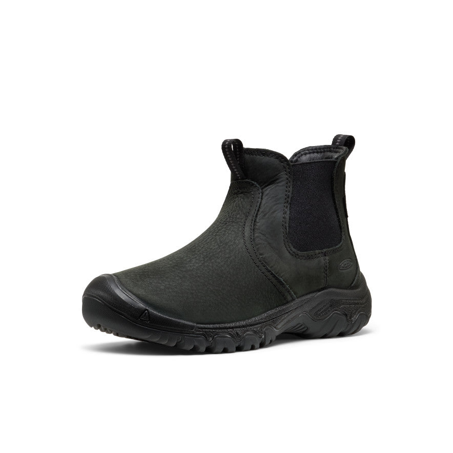 Keen Women's Greta II Waterproof Chelsea Black/Black