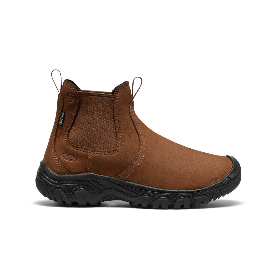 Keen Women's Greta II Waterproof Chelsea Bison/Black