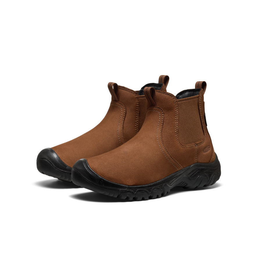 Keen Women's Greta II Waterproof Chelsea Bison/Black