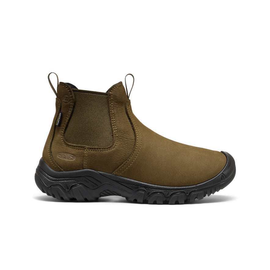 Keen Women's Greta II Waterproof Chelsea Dark Olive/Black
