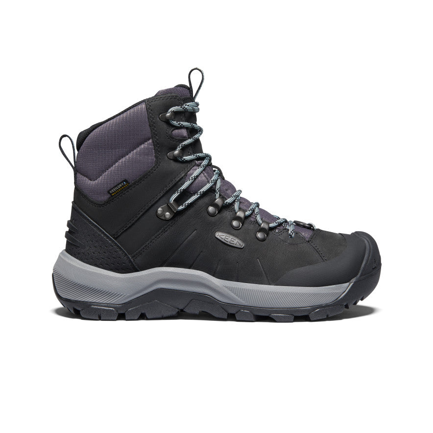Keen Women's Revel IV Polar Waterproof Boot Black/Harbor Gray