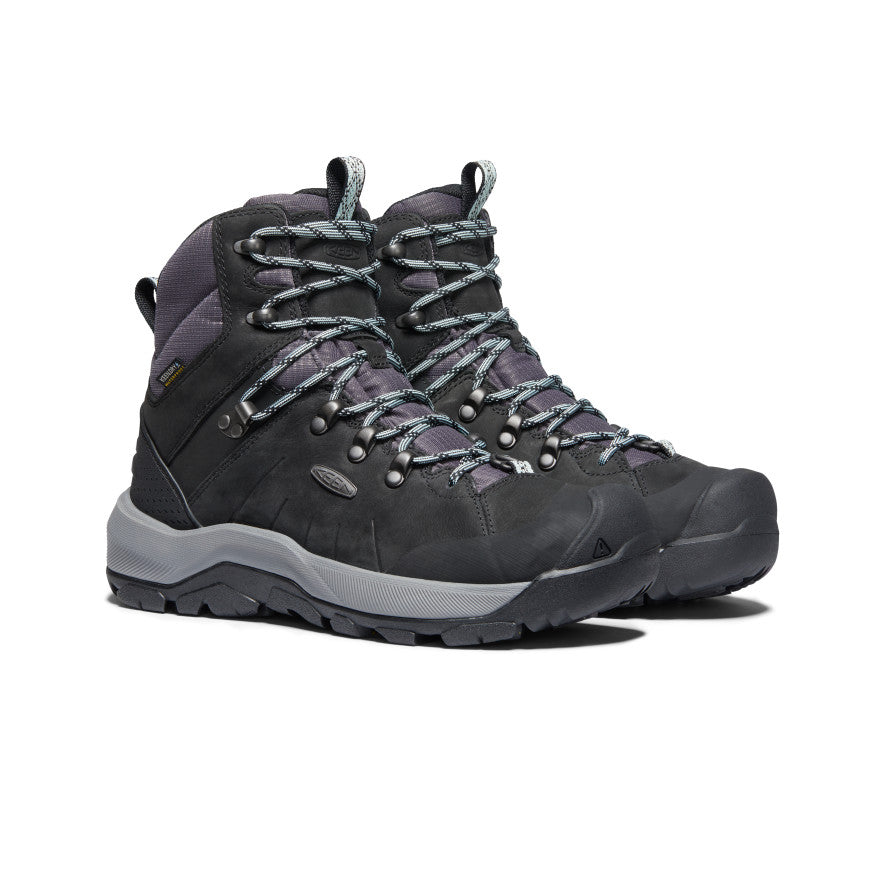 Keen Women's Revel IV Polar Waterproof Boot Black/Harbor Gray
