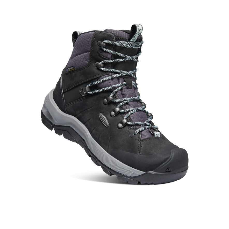 Keen Women's Revel IV Polar Waterproof Boot Black/Harbor Gray