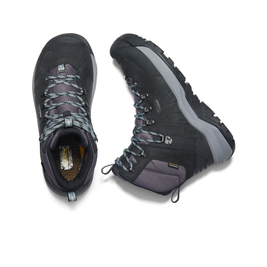 Keen Women's Revel IV Polar Waterproof Boot Black/Harbor Gray