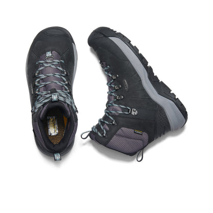 Keen Women's Revel IV Polar Waterproof Boot Black/Harbor Gray