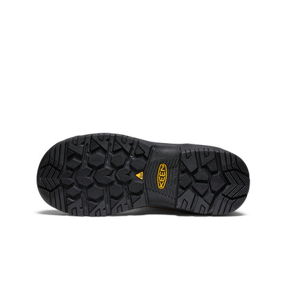 Keen Women's Evanston Pull-On Waterproof Boot (Carbon Toe) Bison/Black