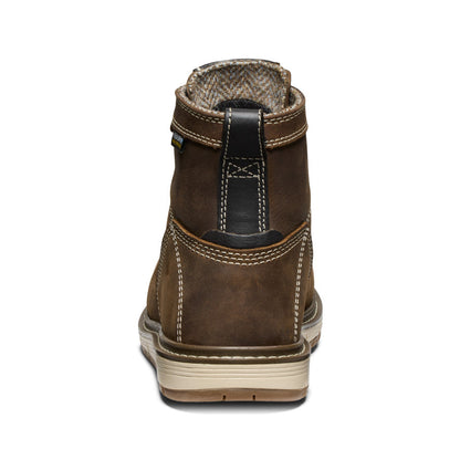 Keen Women's San Jose 6" Waterproof Boot (Aluminum Toe) Cascade Brown/Gum