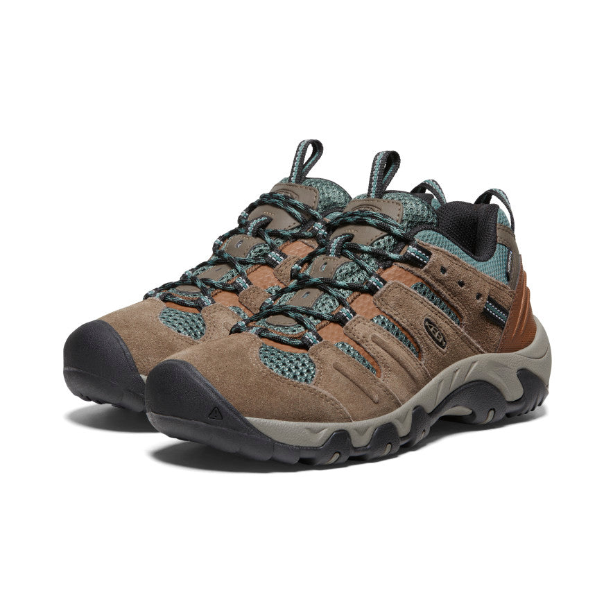 Keen Women's Headout Waterproof Hiking Shoe Shitake/Dark Forest