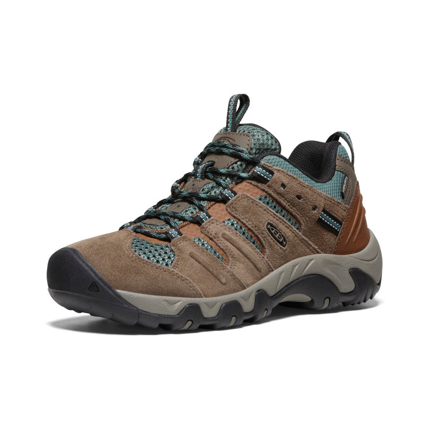 Keen Women's Headout Waterproof Hiking Shoe Shitake/Dark Forest