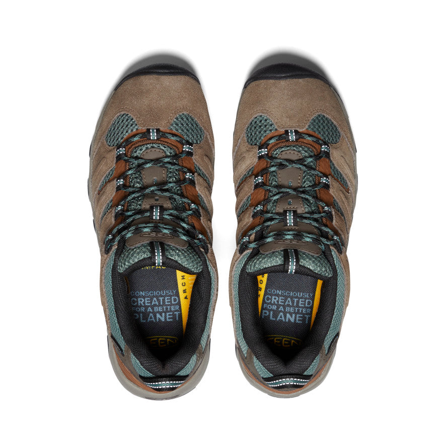 Keen Women's Headout Waterproof Hiking Shoe Shitake/Dark Forest