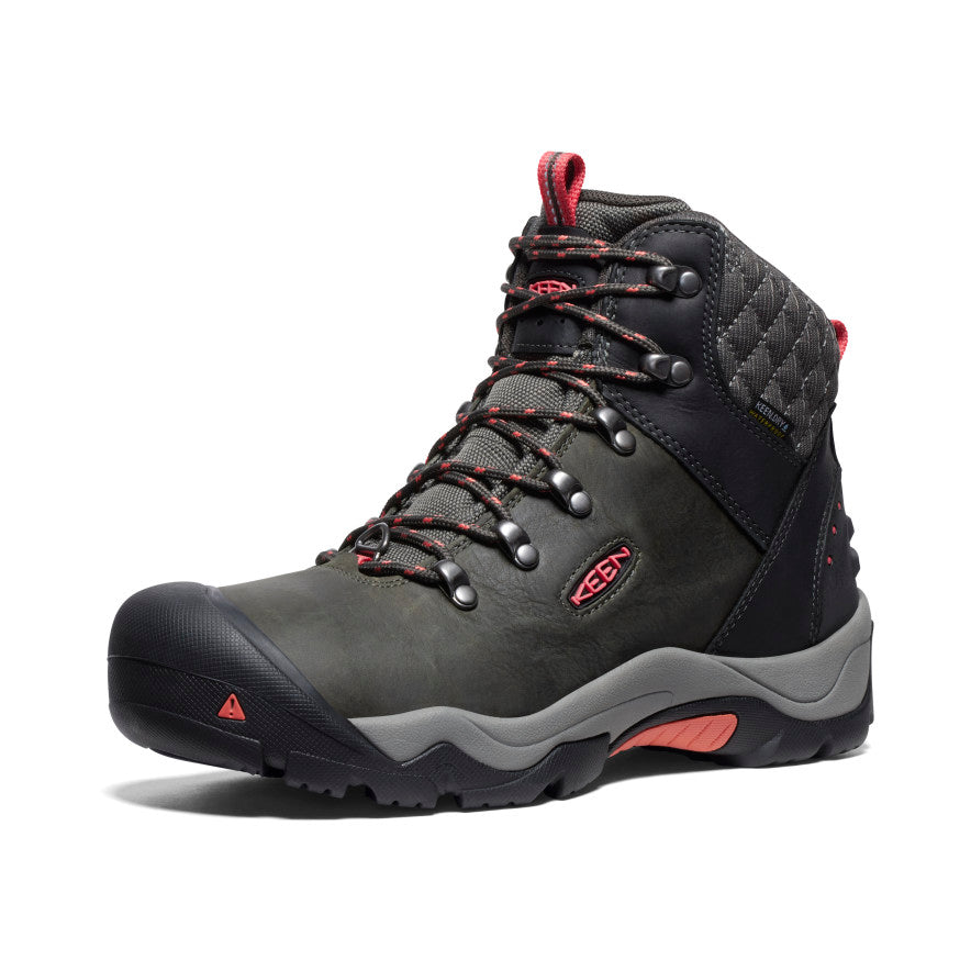 Keen Women's Revel III Waterproof Winter Boot Black/Rose