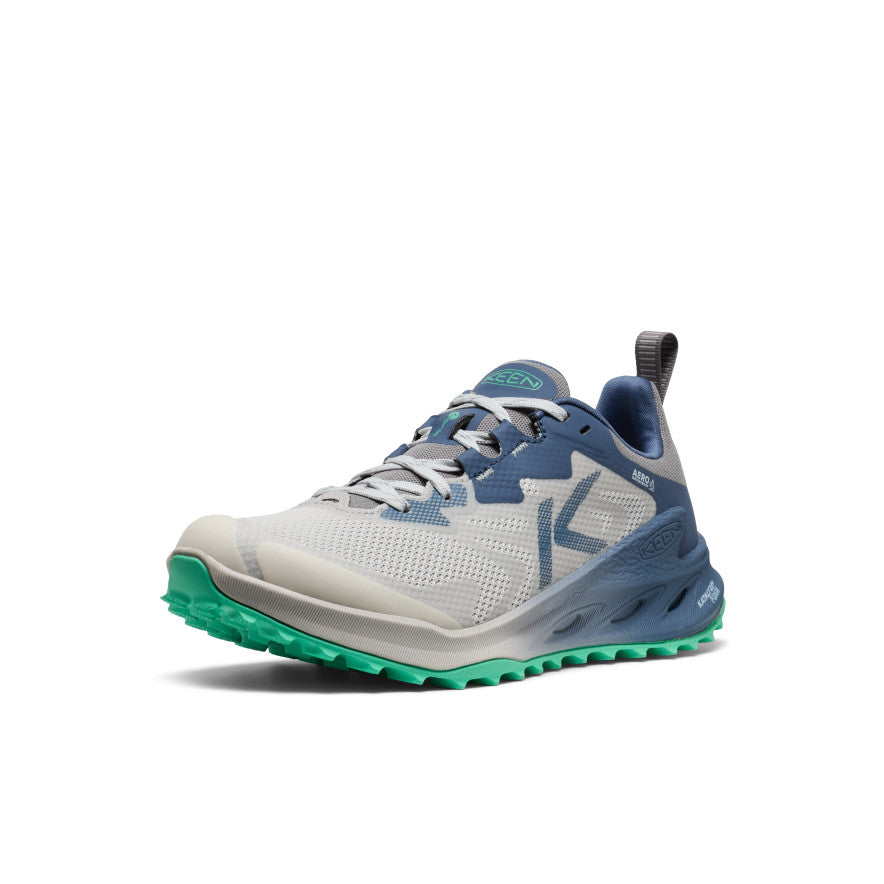 Keen Women's Zionic NXT Waterproof Hiking Shoe Vapor/Ballad Blue