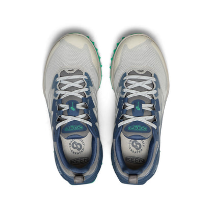 Keen Women's Zionic NXT Waterproof Hiking Shoe Vapor/Ballad Blue