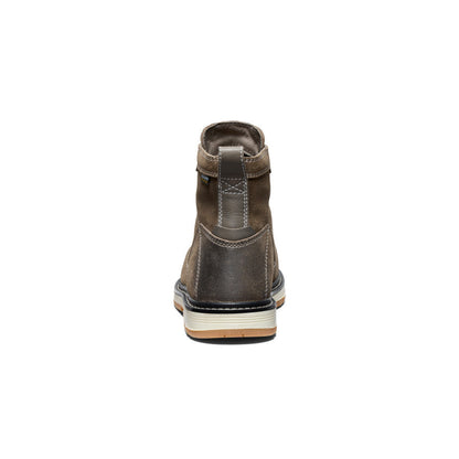 Keen Women's San Jose 6" Waterproof 90° Heel Boot (Aluminum Toe) Steel Grey/Gum