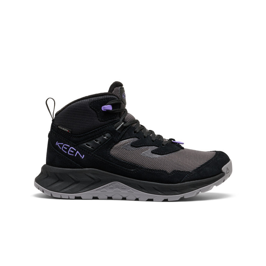 Keen Women's Hightrail Polar Waterproof Hiking Boot Black/Aster Purple