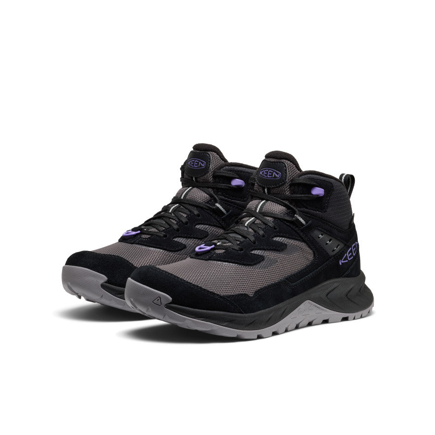 Keen Women's Hightrail Polar Waterproof Hiking Boot Black/Aster Purple