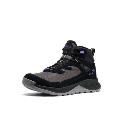 Keen Women's Hightrail Polar Waterproof Hiking Boot Black/Aster Purple