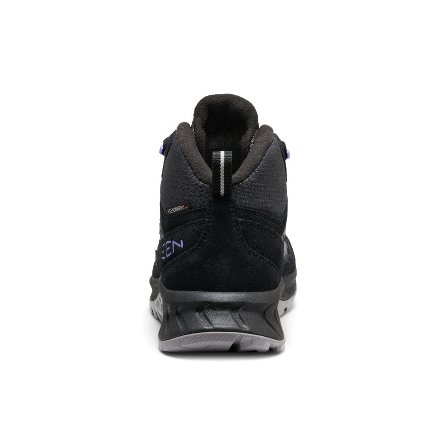 Keen Women's Hightrail Polar Waterproof Hiking Boot Black/Aster Purple