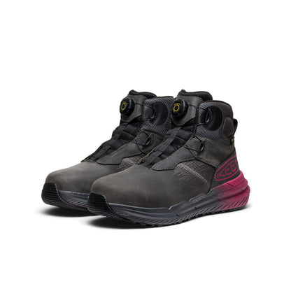 Keen Women's Snapline RF Waterproof Boot (Carbon Toe) Magnet/Black