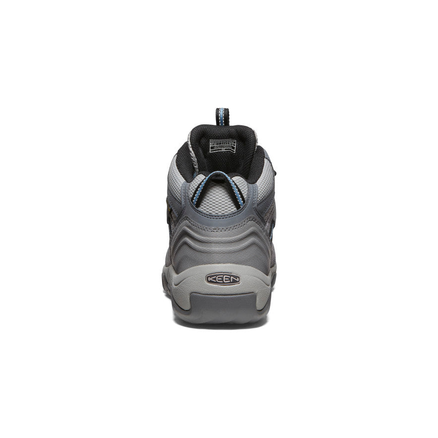 Keen Women's Headout Waterproof Hiking Boot Steel Grey/Blue Heaven