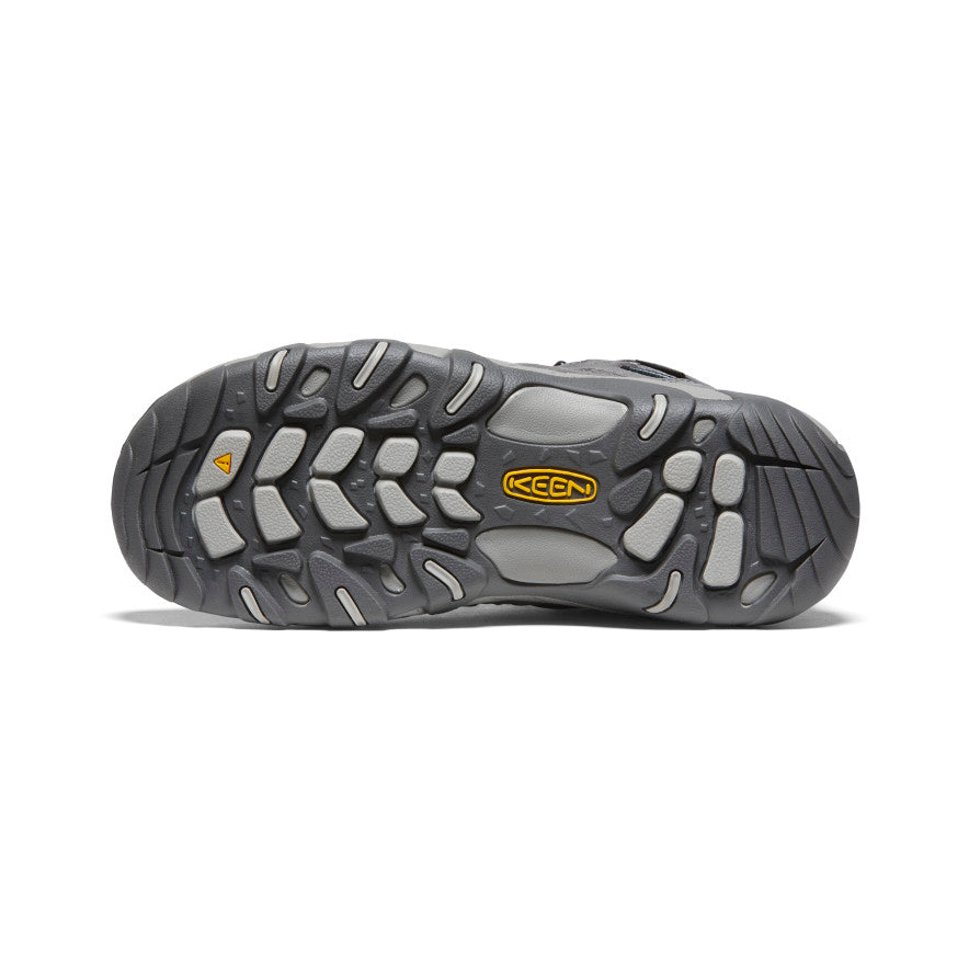 Keen Women's Headout Waterproof Hiking Boot Steel Grey/Blue Heaven