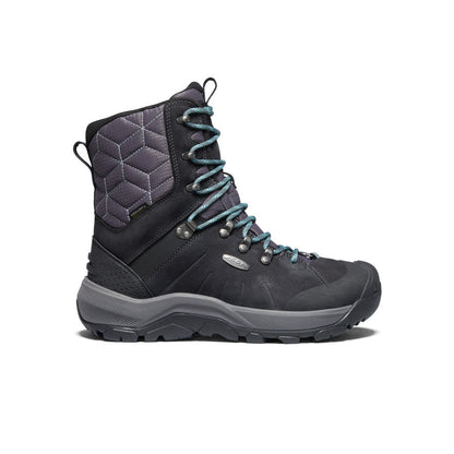 Keen Women's Revel IV High Polar Waterproof Boot Black/North Atlantic