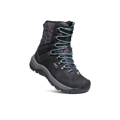 Keen Women's Revel IV High Polar Waterproof Boot Black/North Atlantic