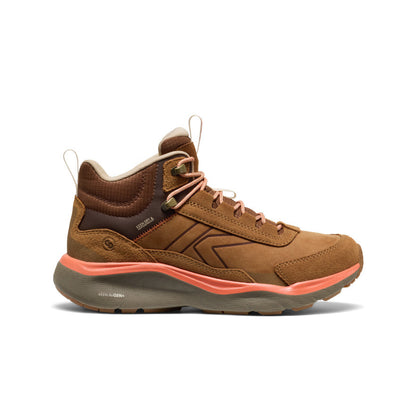 Keen Women's Leiki Waterproof Leather Hiking Boot Chipmunk/Bison