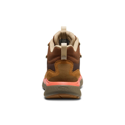 Keen Women's Leiki Waterproof Leather Hiking Boot Chipmunk/Bison