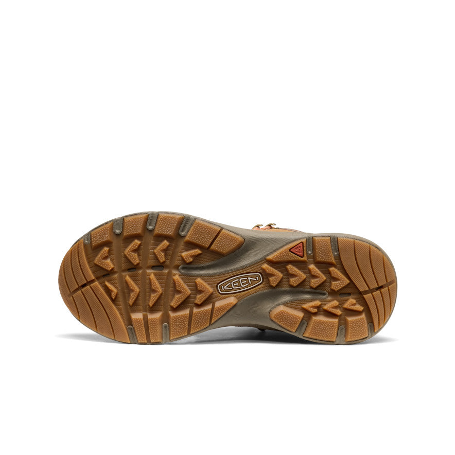 Keen Women's Leiki Waterproof Leather Hiking Boot Chipmunk/Bison