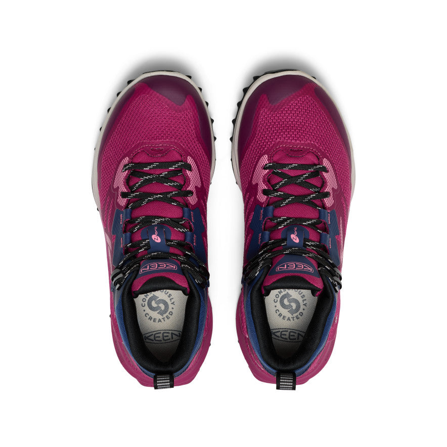 Keen Women's Zionic NXT Waterproof Hiking Boot Beaujolais/Pink Lemonade