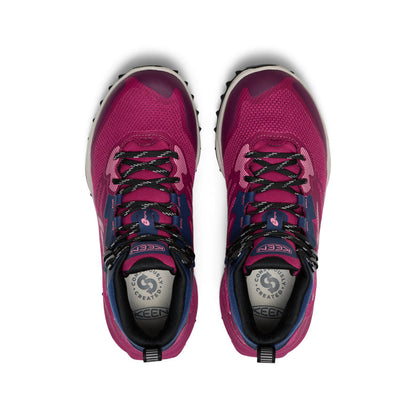 Keen Women's Zionic NXT Waterproof Hiking Boot Beaujolais/Pink Lemonade