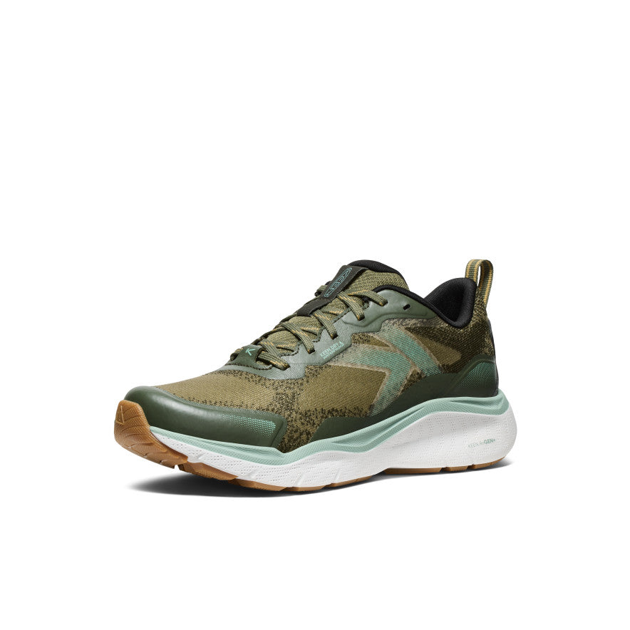Keen Women's Leiki Waterproof Hiking Shoe Winter Moss/Granite Green