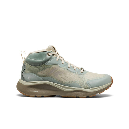 Keen Women's Leiki Waterproof Hiking Boot Iceberg Green/Birch